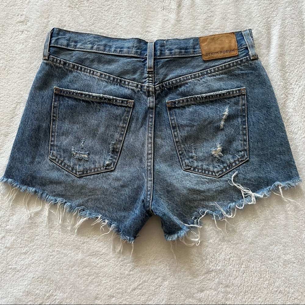 Aritzia Denim Ex-Boyfriend Shorts - Picture 10 of 14